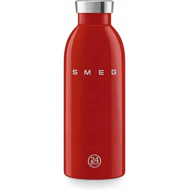 Termická láhev na vodu 500 ml Smeg WBF01RD Červená