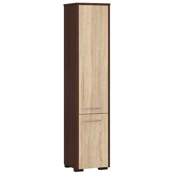 Ak furniture Koupelnová skříňka Fin I 30 cm venge/sonoma
