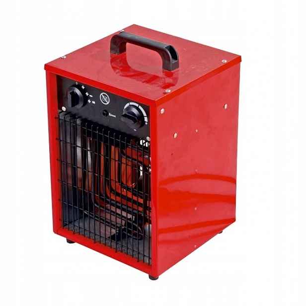 Elektrický ohřívač DED9921 3 kW 230 V, bezpečnostní termostat