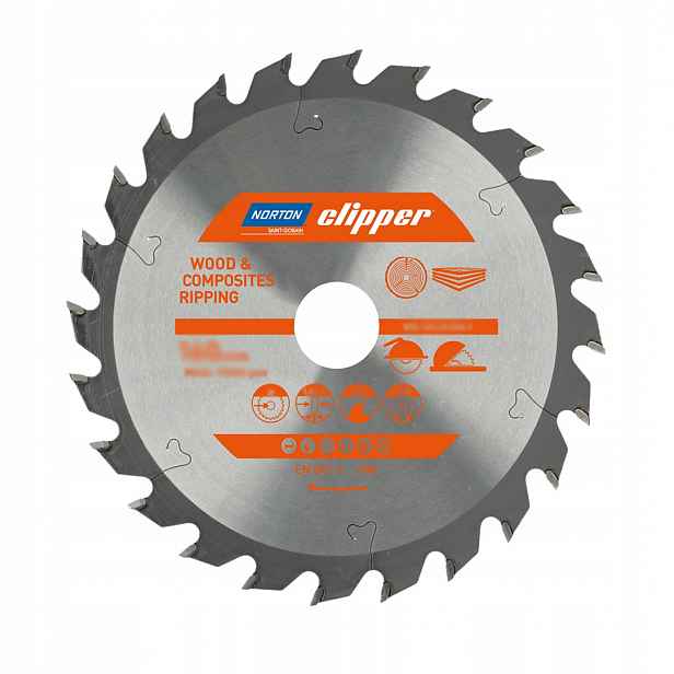 Kotoučová pila s vidlicí na dřevo Norton Clipper 70184609573 315x30 mm 48T Hw