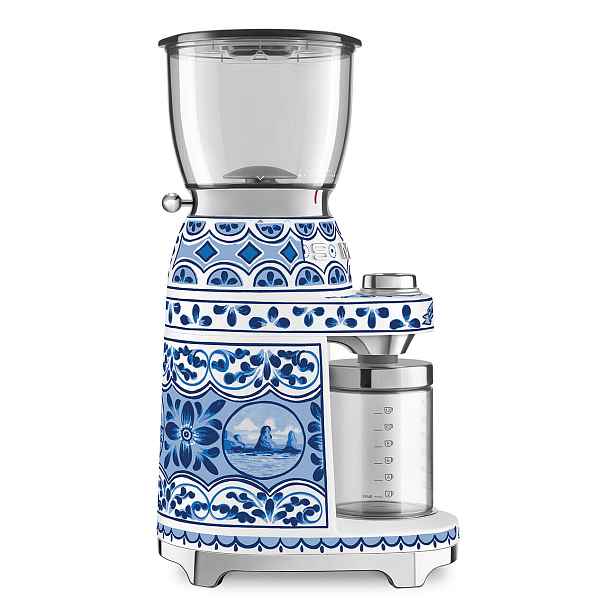 Smeg Dolce&Gabbana Mlýnek na kávu Blu Mediterraneo CGF01DGBEU