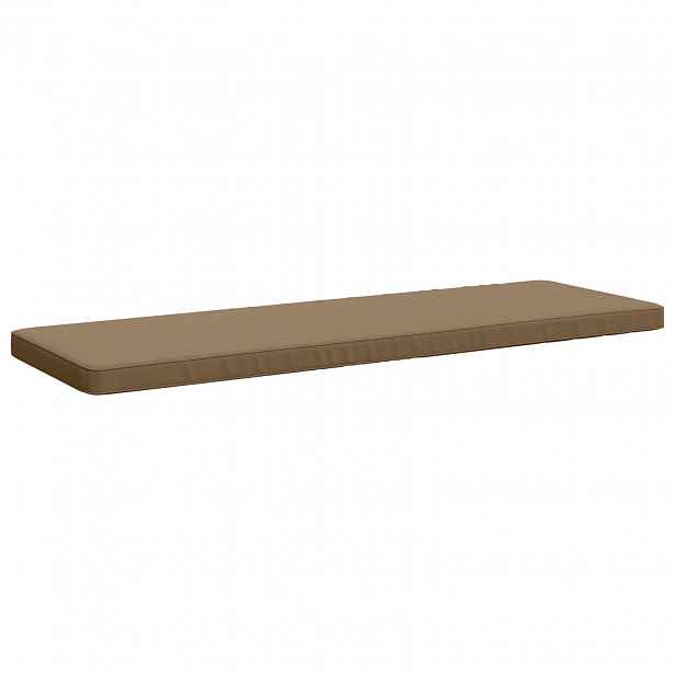 vidaXL Polštář na lavici (1 kus) VUGHT 100% polyester Taupe