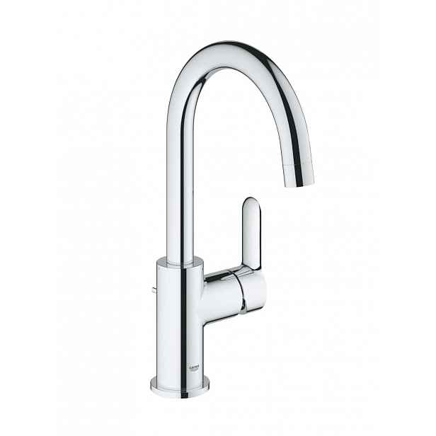 Grohe BauEdge - Umyvadlová baterie, s výpustí, chrom 23093000
