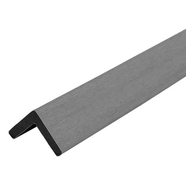 Lišta zakončovací L DŘEVOplus PROFI grey 40×40×2 000 mm