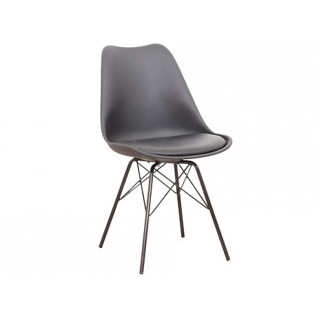 Designová židle s extra měkkým sedadlem Barva: černá ekokůže/černý