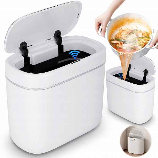 Automatický Bezdotykový Senzor Pohybu 7 L Usb Koš Do Kuchyně, Koupelny