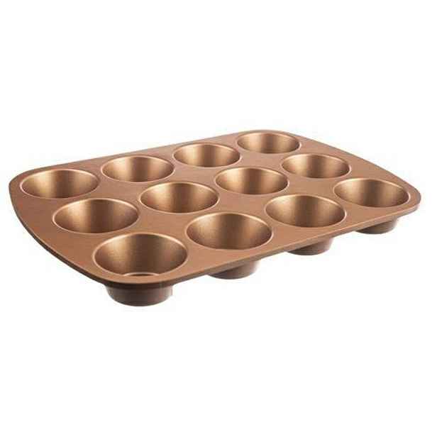 forma na 12ks MUFFINY d7cm, MARISSA, 36x25,5x3,5cm, kov