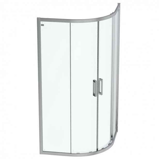 Ideal Standard Connect 2 - Sprchový kout 80x80 cm, silver bright/čiré sklo K9250EO