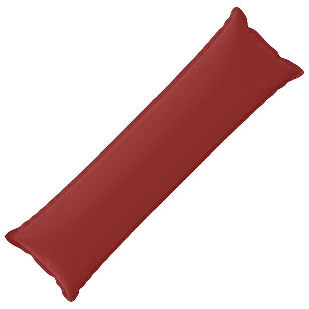 vidaXL Polštář s polštářem HOUTEN Víno Červené 40 x 145 cm Polyester