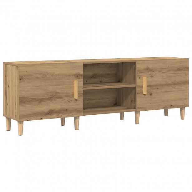 vidaXL Televizní skříň 150 x 30 x 50 cm dub artisan Kompozitní dřevo