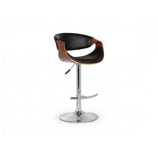 Barová židle ořech/černá