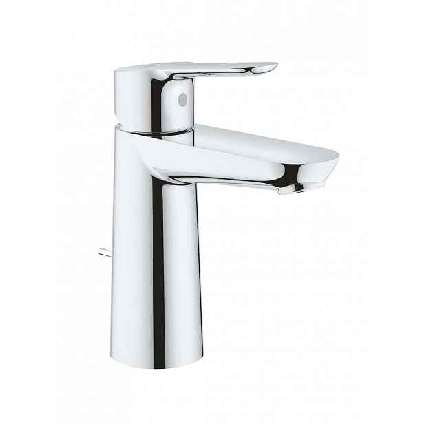 Grohe BauEdge - Umyvadlová baterie, s výpustí, chrom 23822000