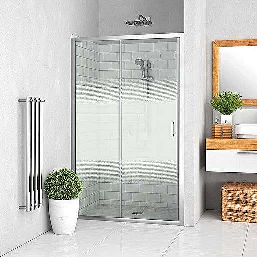 Sprchové dveře 140x190 cm Roth Lega Line chrom lesklý 556-1400000-00-21