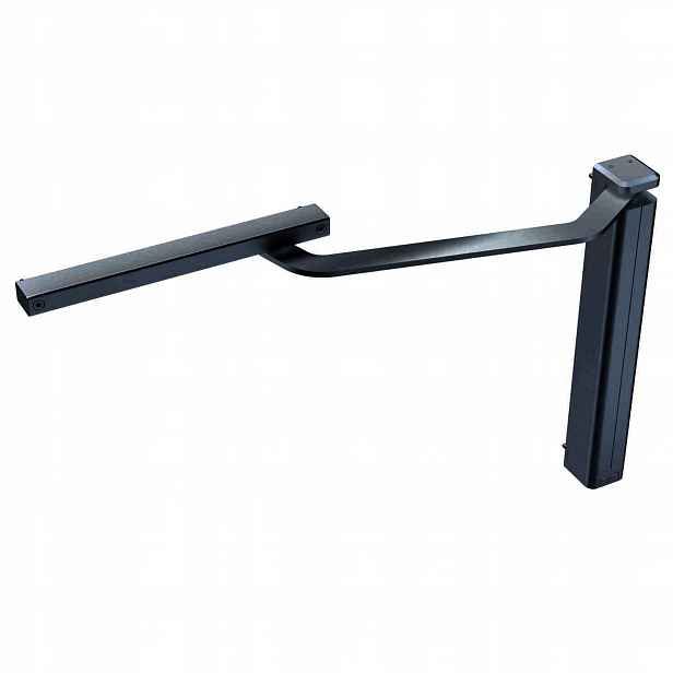 zavírač branky Assa Abloy DC630G-R s kolejnicí, černá Ral 9004