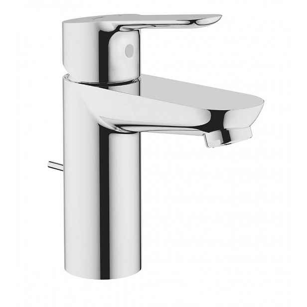 Grohe BauEdge - Umyvadlová baterie, s výpustí, chrom 32819000