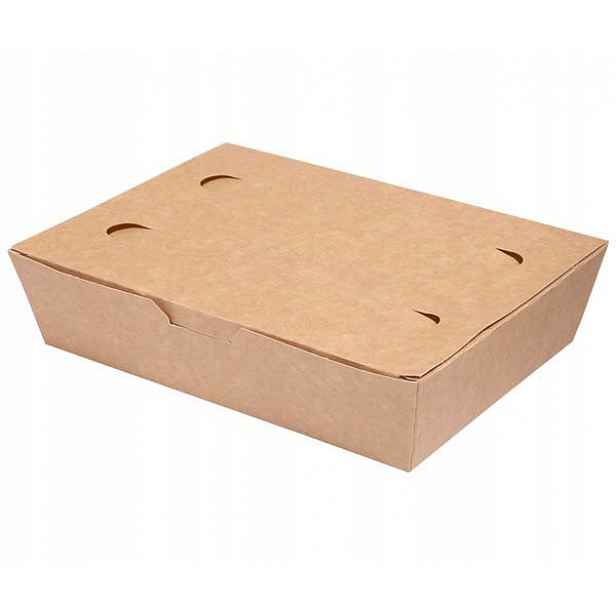 Cateringová krabička biologicky rozložitelná nádoba na ovoce a sušenky 20x14x5 cm 100 ks