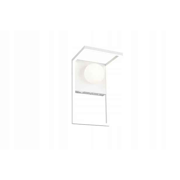 Nástěnné svítidlo bílá skleněná Led koule 11W Cct vypínač Arola Trio
