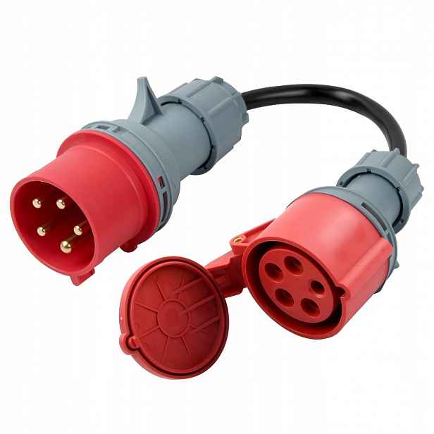 Silový adaptér 32A na 16A pro nabíječku 11 kW IP44