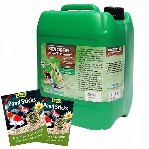 Zoolek Biotorfin Pond 5L na 100.000L stabilizuje