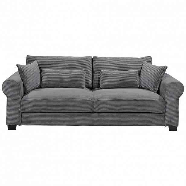 MID.YOU ROZKLÁDACÍ POHOVKA, textil, antracitová