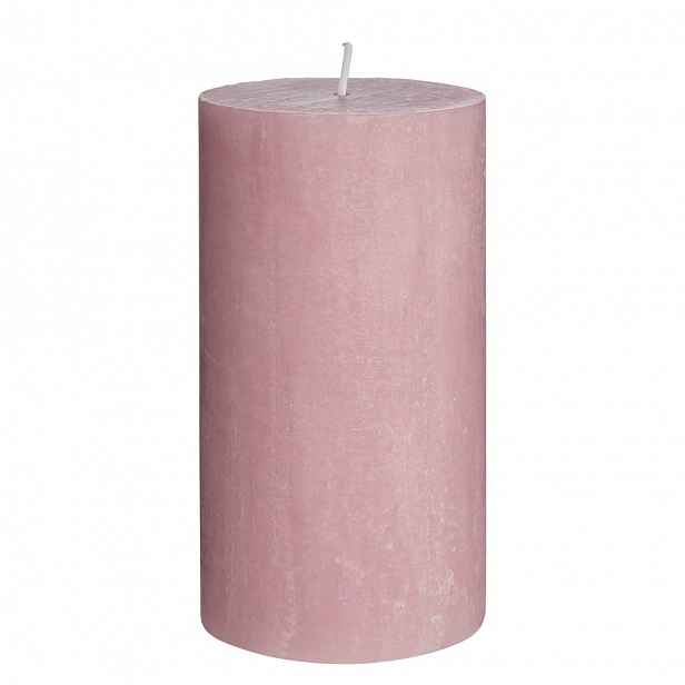 Butlers RUSTIC Svíčka 13 cm - sv. růžová