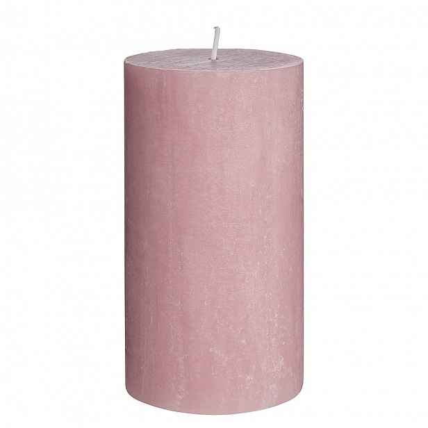 Butlers RUSTIC Svíčka 13 cm - sv. růžová