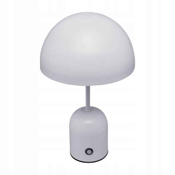 Italux Led stolní lampa 2W Šedá houba Cantia Variabilní barva