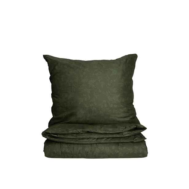 Povlečení Ec Serena z mikrovlákna s květinovým vzorem 160x200 2x 70x80 cm Homla