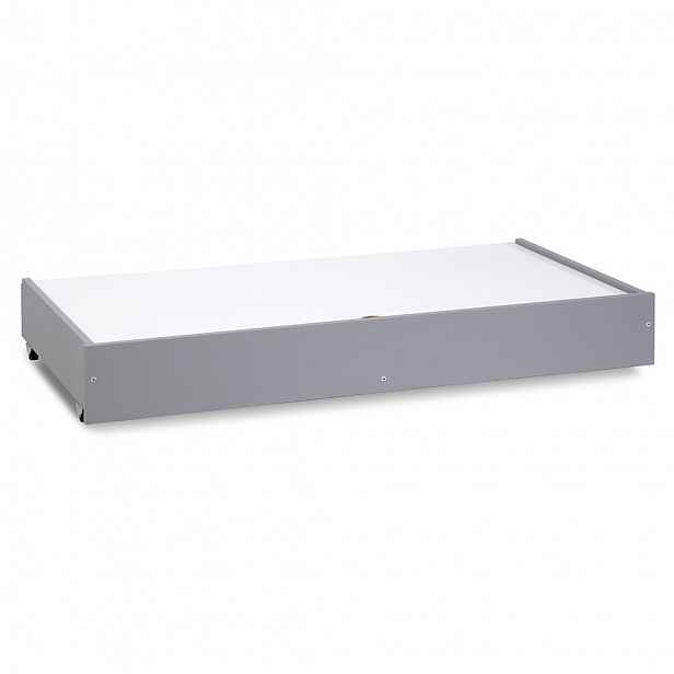 Šedý dětský úložný box VALLE 60 x 120 cm