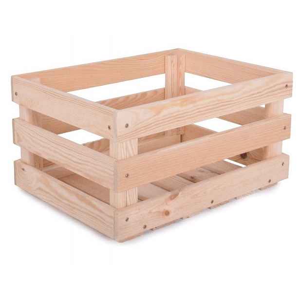 APPLE box dřevěný 42x29cm