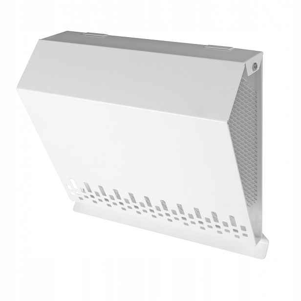 Černá nástěnná kovová lampa fi315, bílá Awenta Pro