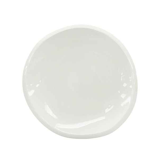Dieter Knoll MĚLKÝ TALÍŘ porcelán keramika