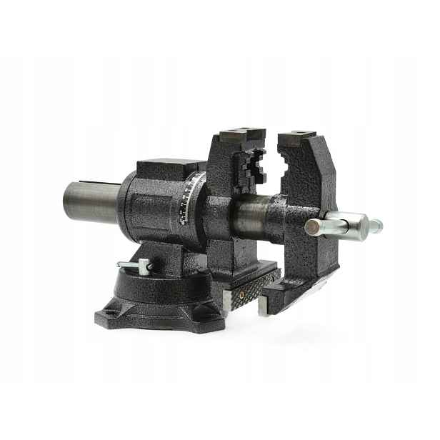Multifunkční otočný svěrák 4" 100mm 360° vertikálně/horizontálně Geko Profi