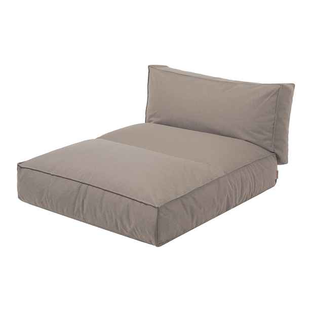 Béžové polstrované zahradní lehátko STAY – Blomus