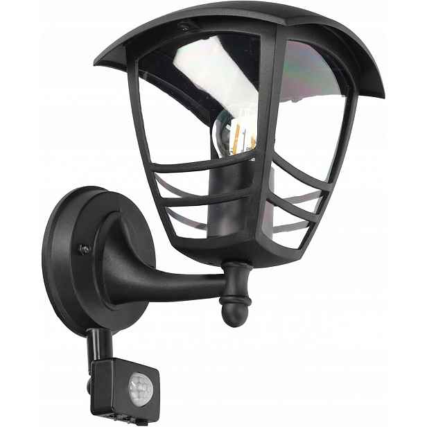 Venkovní nástěnné Led svítidlo Fasádní zahradní lampa E27 IP44 Snímač pohybu