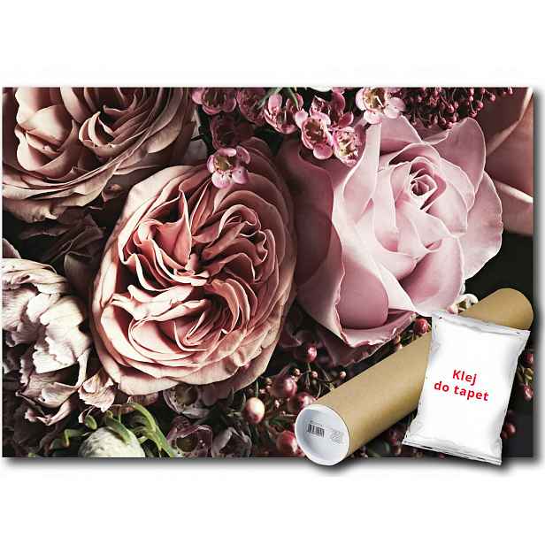 Vinylová fototapeta květy růže kytice 152x104