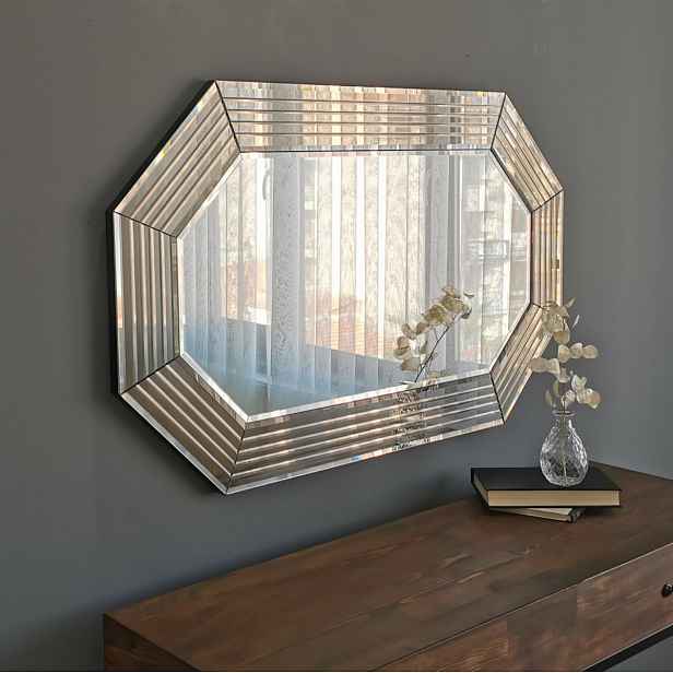 Zrcadlo Bronze 60 x 100 cm
