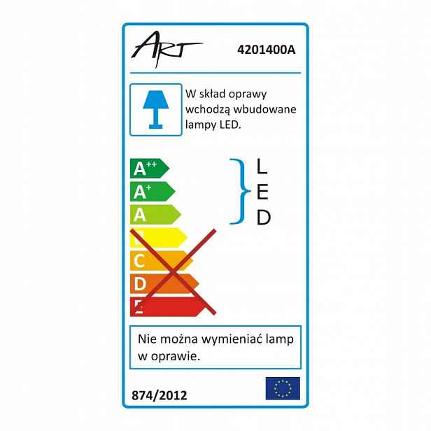 Led pásek Art IP6510mm*5m 7.2W/m 30xSMD5050/m DC12V Rgb