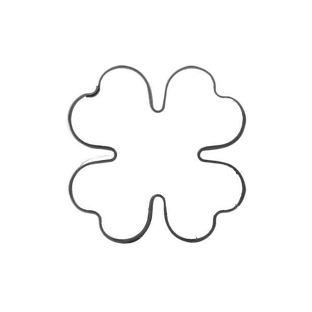 Vykrajovačka čtyřlístek, rozměry: 3x3 cm