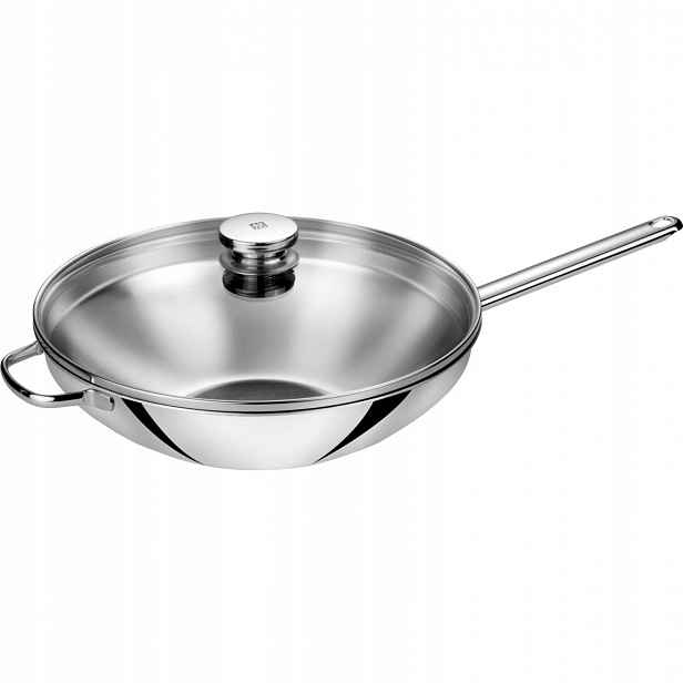Wok se 2 úchyty a víkem 32 cm Zwilling Plus