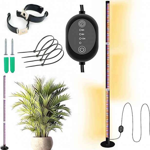 Lampa Pro Růst Pěstování Rostlin Zeleniny Panel 243 Led Slim Závěsná Výkonná 20 W
