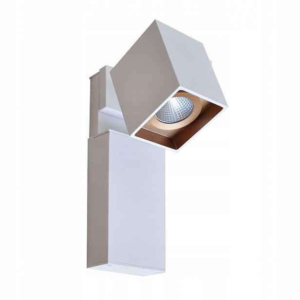 Nástěnná lampa Aravena Led Bílá Zlatá 4000K pro chodbu Italux