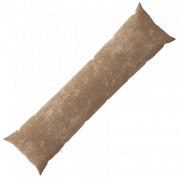vidaXL Povlak na polštář HEERLEN Hnědá 40 x 145 cm Čenilková tkanina