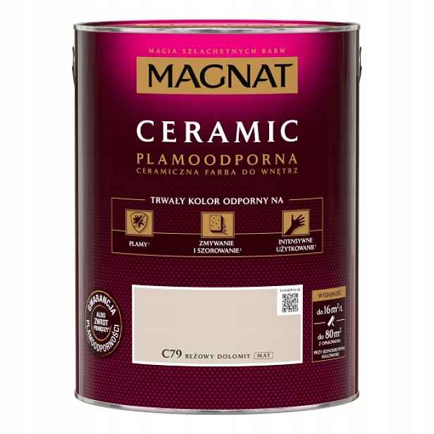 Barva Magnat Ceramic 5L C79 Béžová Dolomitová