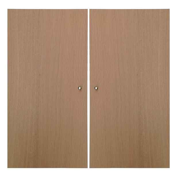 Dvířka v dekoru dubu pro modulární policový systém 2 ks, 32x66 cm Mistral Kubus - Hammel Furniture