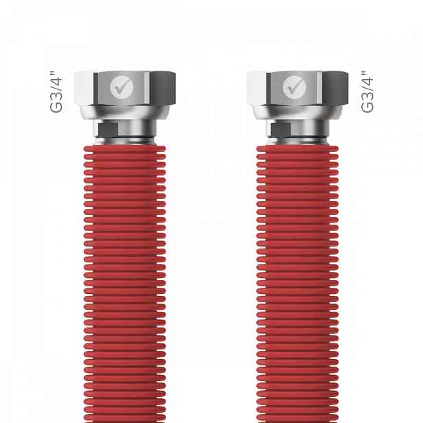 Hadice natahovací Merabell Aqua Flexi G3/4"–G3/4" 30–60 cm
