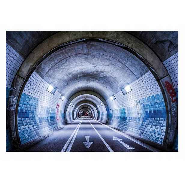 Prostorová Optická fototapeta Tunel 3D 416x254