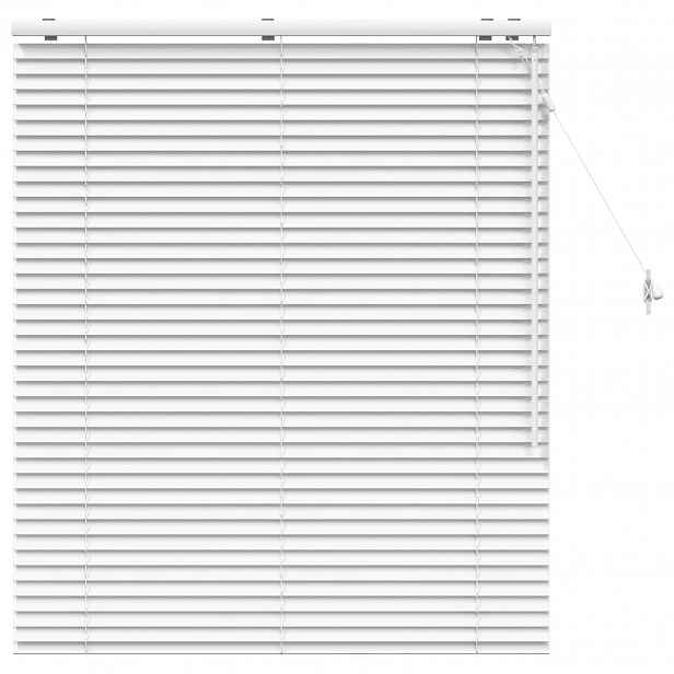 vidaXL Venet školní žaluzie Bílá 105 x 130 cm 35 mm Masivní paulovnie