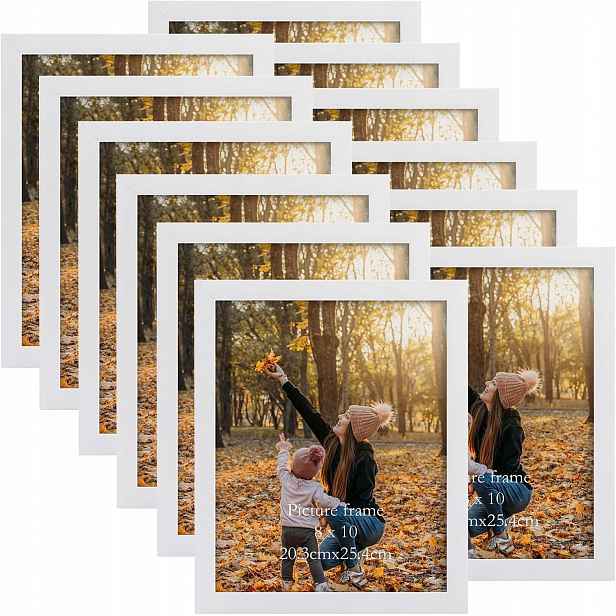 Exyglo Sada 12 fotorámečků 20 x 25 cm, bílé