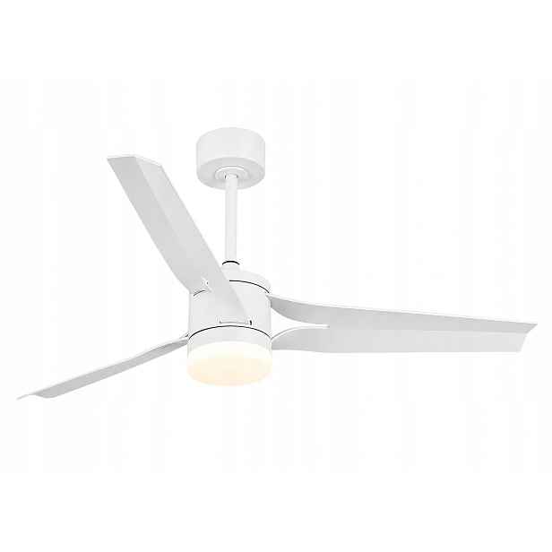 Stropní ventilátor s Led lampou 22W bílý dálkový ovladač 132 cm Vargo DL1373